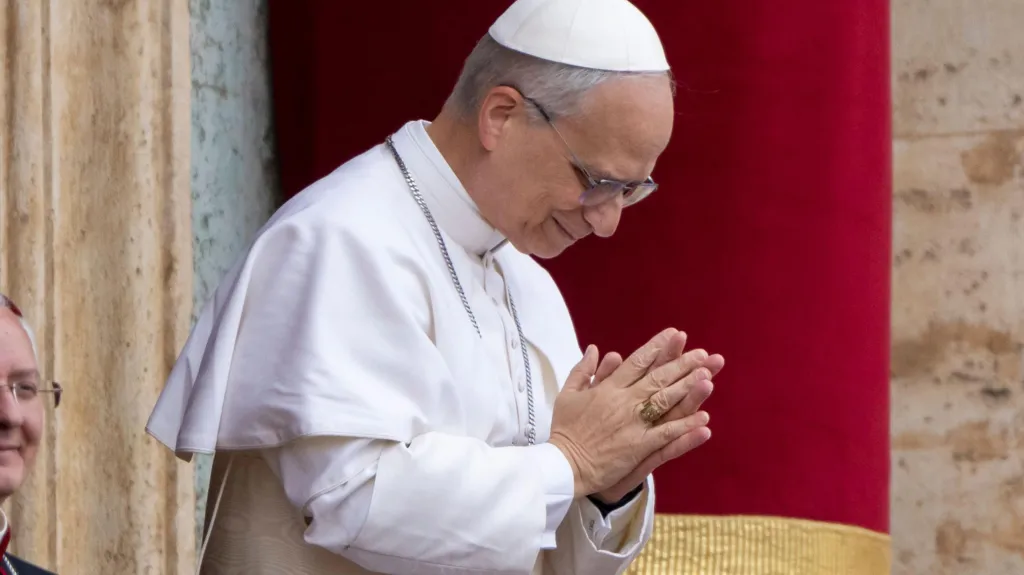 Pope Leo appeals for no more war in first Sunday address