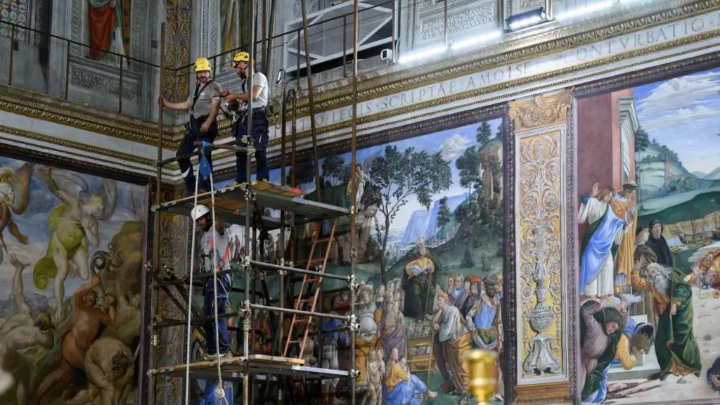 Custom fireworks and standby firefighters: How the Vatican makes its smoke signal