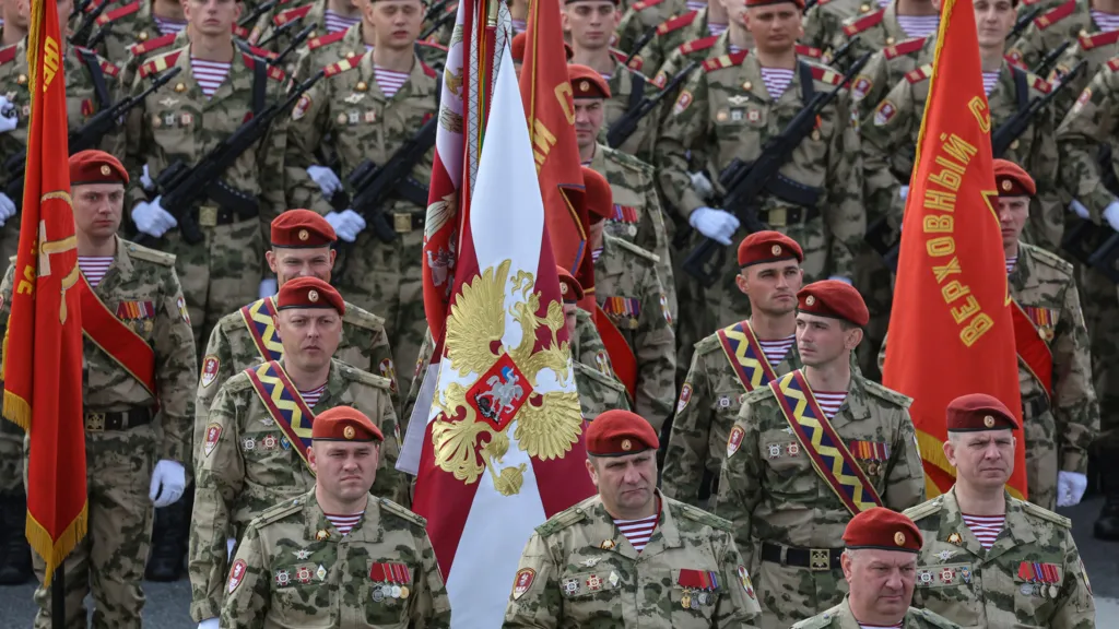 Ukrainian drones strike Moscow hours before leaders arrive for WW2 parade