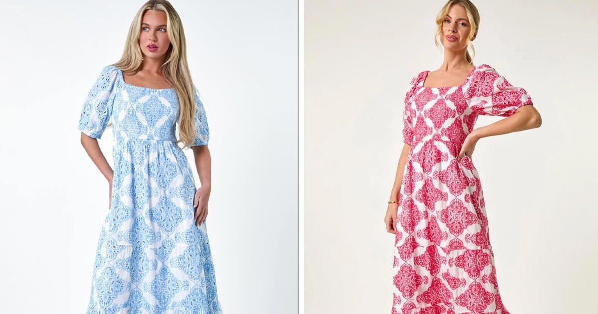 Roman maxi dress comes in two &#039;beautiful summer colours&#039; and is &#039;comfortable and cool&#039;