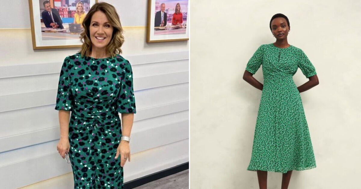 Susanna Reid&#039;s stunning green floral dress is sold out - here are alternatives from £43
