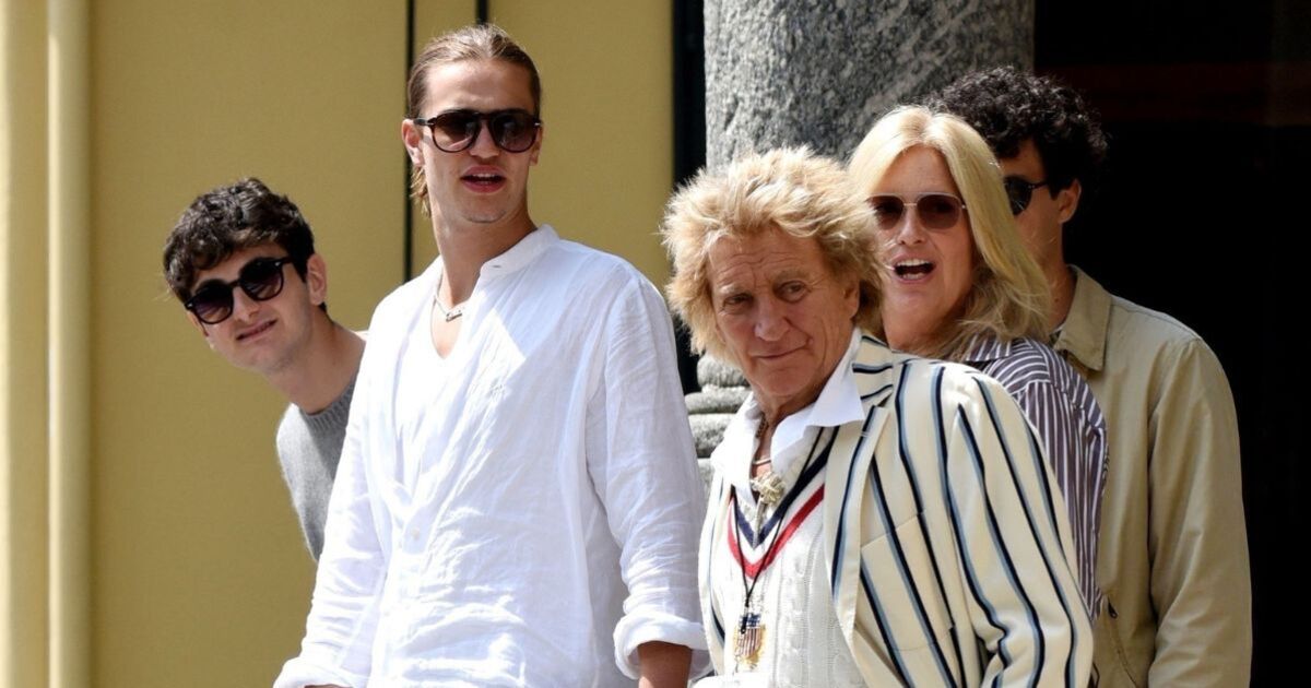 Rod Stewart steps out with rarely seen son after he makes huge career change