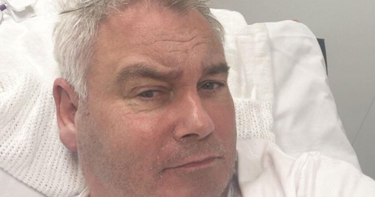 Eamonn Holmes issues heartfelt plea &#039;it&#039;s not easy&#039; in update from hospital bed