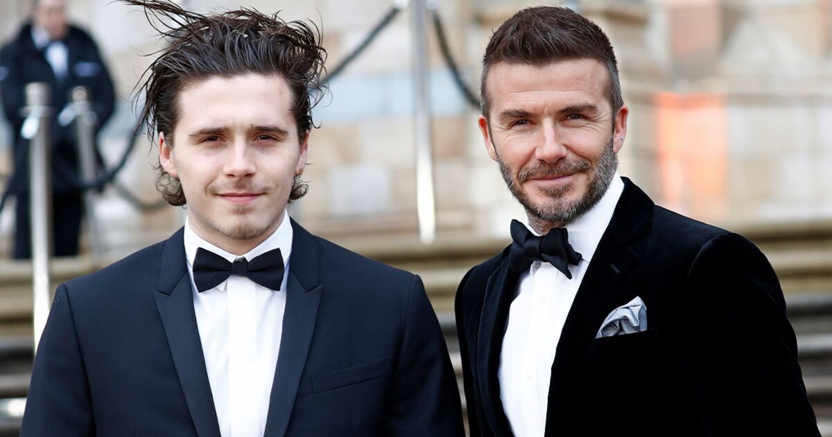 David Beckham sends toughing message to Brooklyn as he pulls out of Met Gala during feud