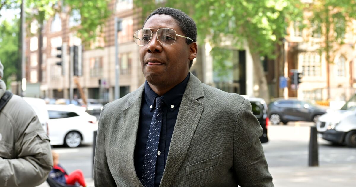 Bargain Hunt&#039;s Ochuko Ojiri arrives at court charged with terror offences