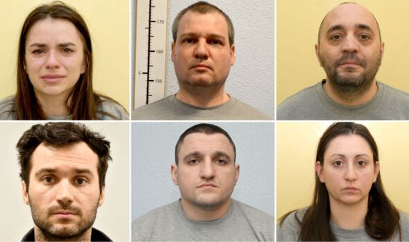 Six members of Russian spy ring jailed for total of 40 years