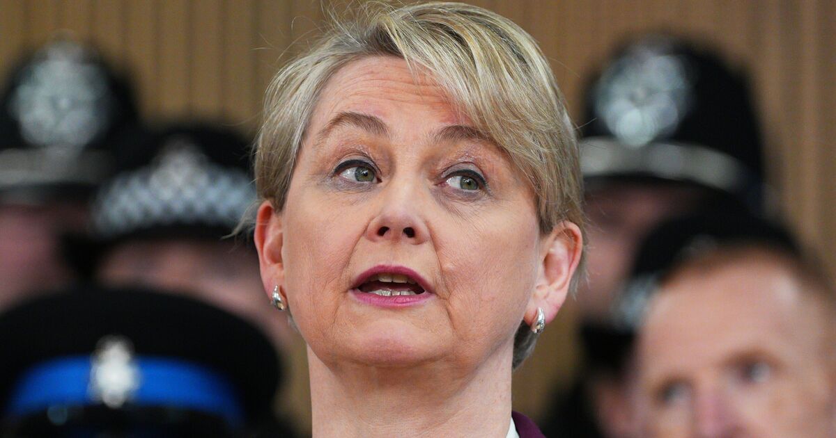Yvette Cooper refuses to take down webpage promising home and £49 a week to asylum seekers