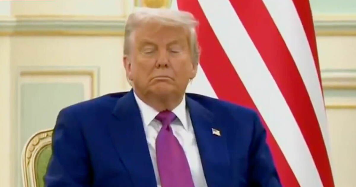 &#039;Sleepy Don!&#039; Donald Trump savagely mocked for &#039;falling asleep&#039; during Saudi visit