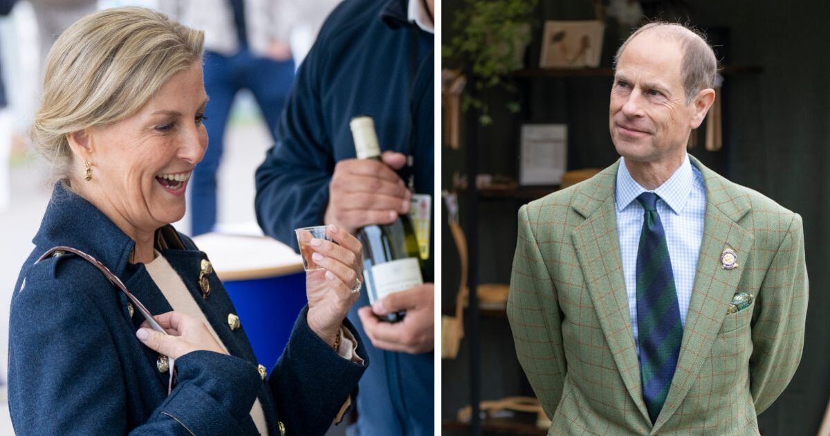 Prince Edward and Duchess Sophie have fun day out before Duke leaves UK for key duty