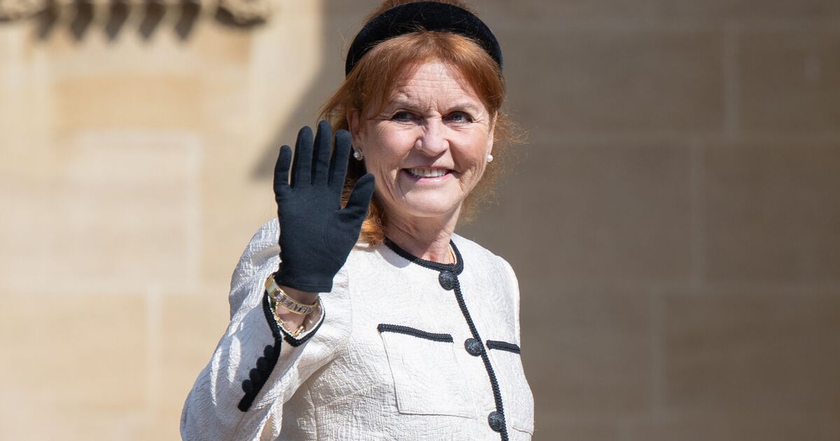 Sarah Ferguson makes surprise appearance at King Charles at cancer event
