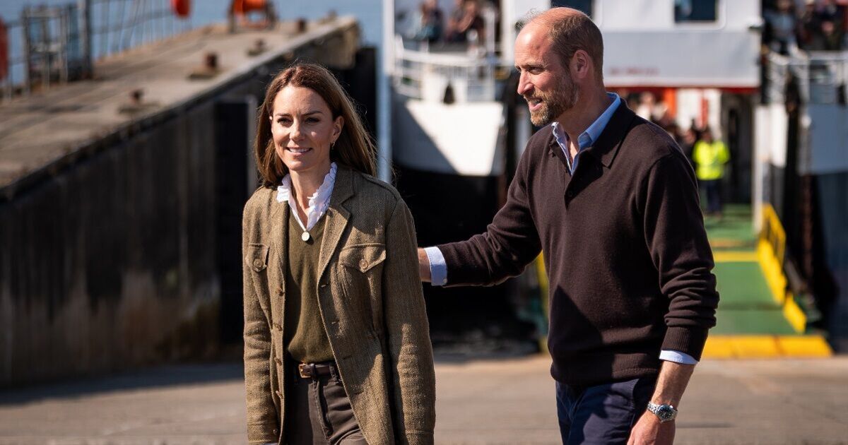 Princess Kate and William &#039;interrupt silent retreat&#039; of comedy star in surprise meeting