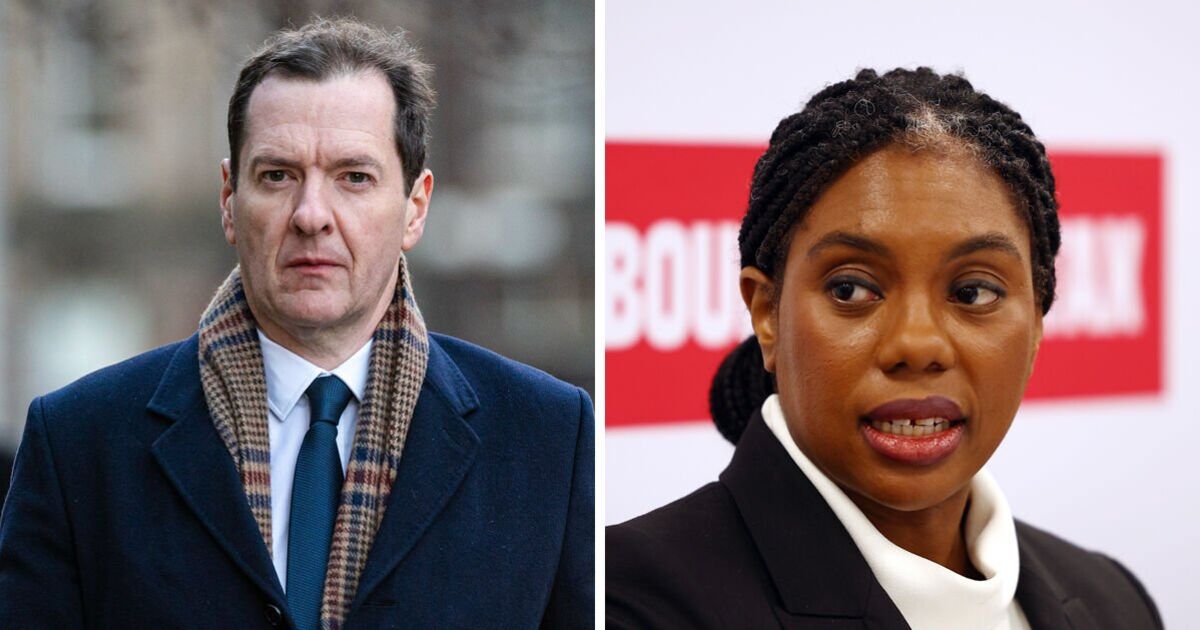 George Osborne says Kemi Badenoch ‘not in charge’ of her party