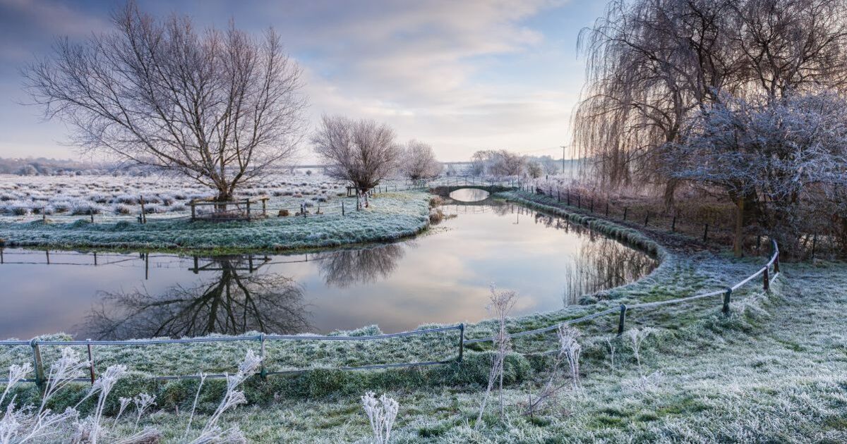 UK weather maps turn icy blue as brutal -1C cold snap freezes England, Scotland, and Wales