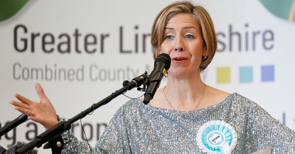 Nigel Farage declares ‘Tories are toast’ as Andrea Jenkyns becomes Lincolnshire mayor