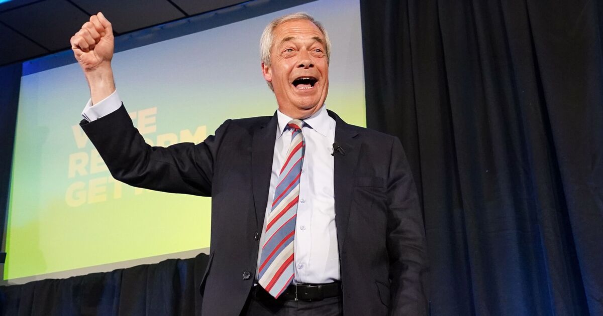Reform-quake! Nigel Farage is wiping out the Conservatives in election wins nationwide