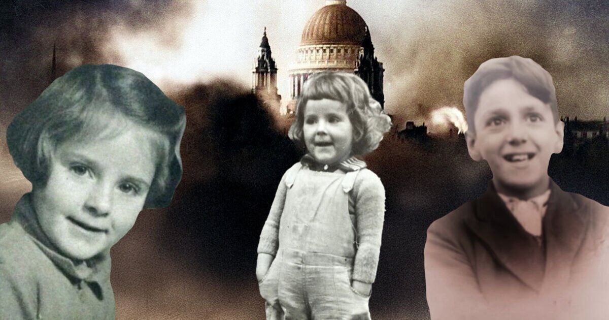Child survivors of the Blitz share their harrowing memories of wartime Britain