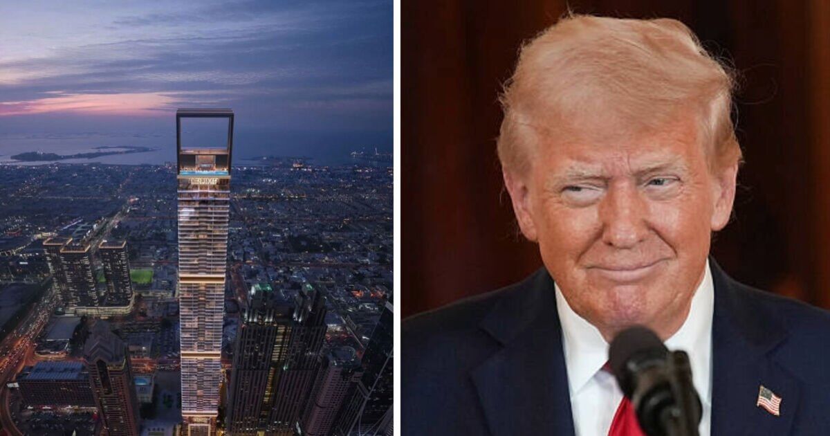 Huge £848m Trump Tower in city loved by UK tourists will have world&#039;s highest sky pool