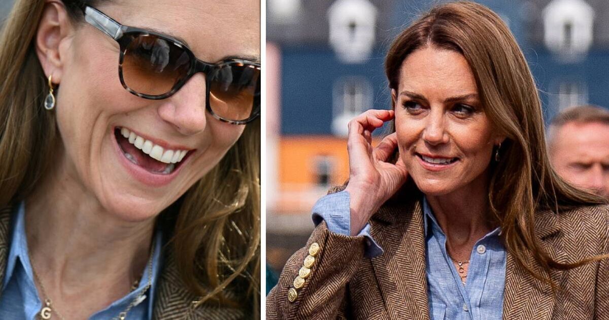 Princess Kate&#039;s sweet nod to Prince George, Charlotte and Louis during trip away