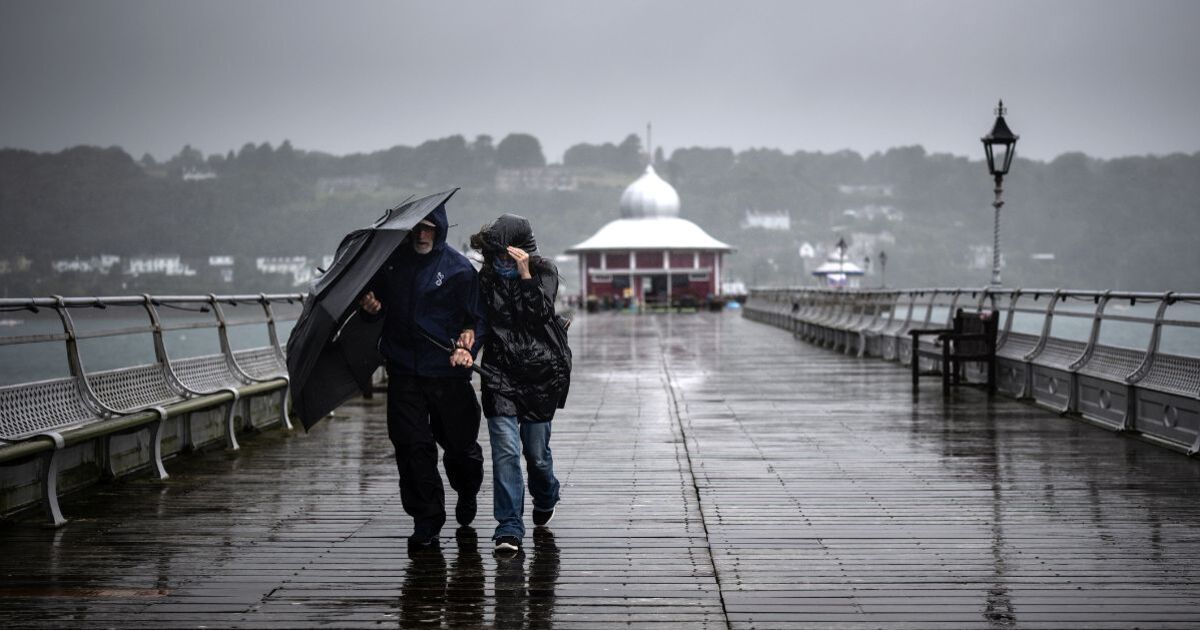 UK weather maps show deluge of rain hitting England, Scotland, Wales and Northern Ireland