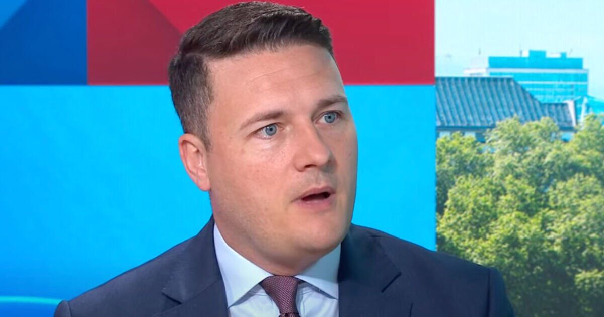 Wes Streeting in TV bust-up over Labour MP&#039;s grooming scandal slur
