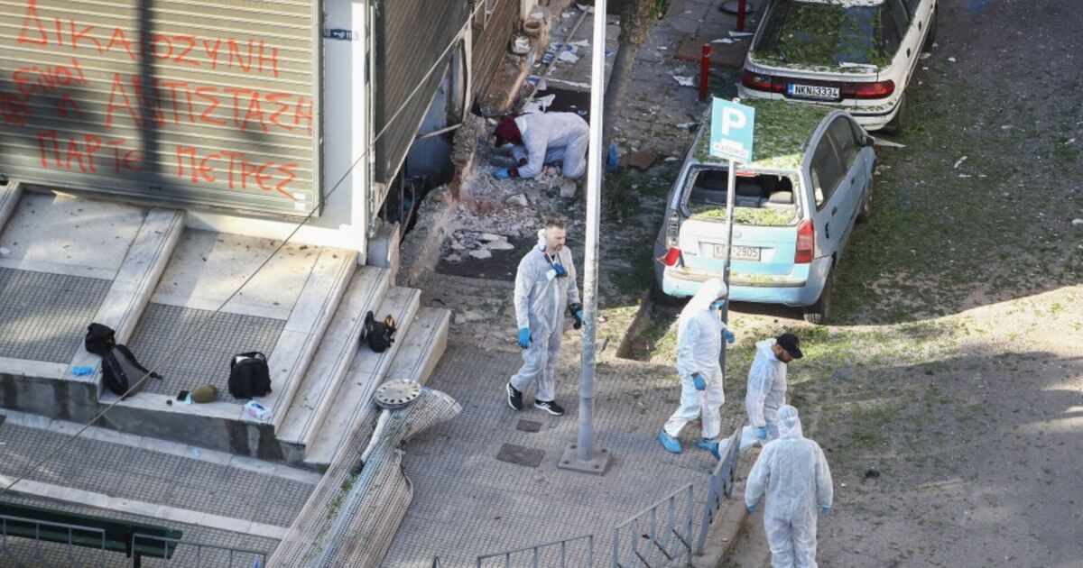 Greece bombing horror as woman killed in blast