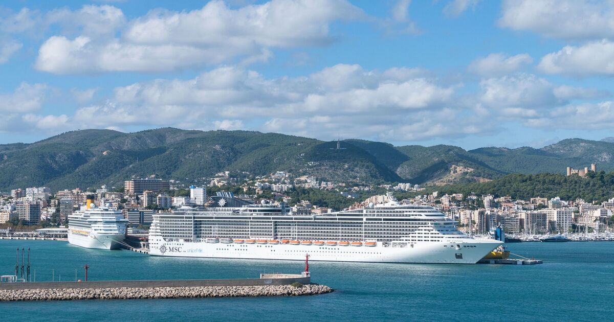 Majorca tourist chaos as seaside city invaded by 23 cruise ships in one week