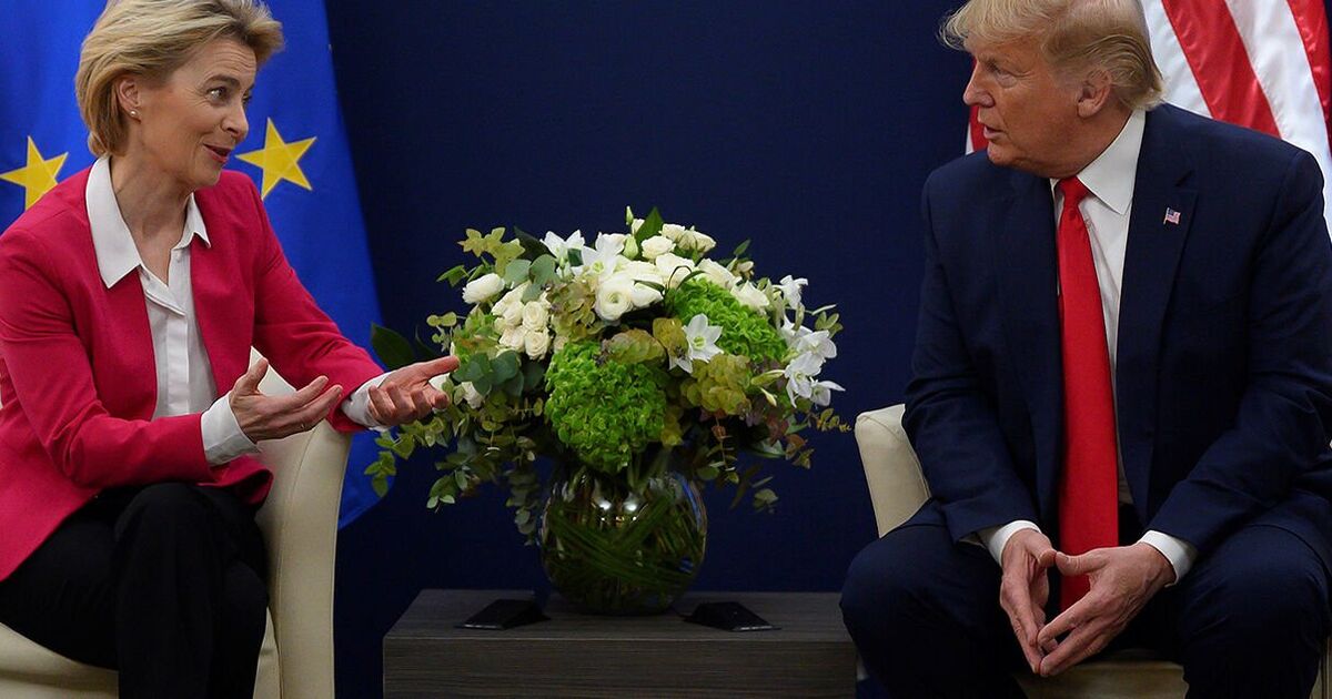 EU and Trump trade war explodes as Brussels plots tariffs on US goods worth £85bn