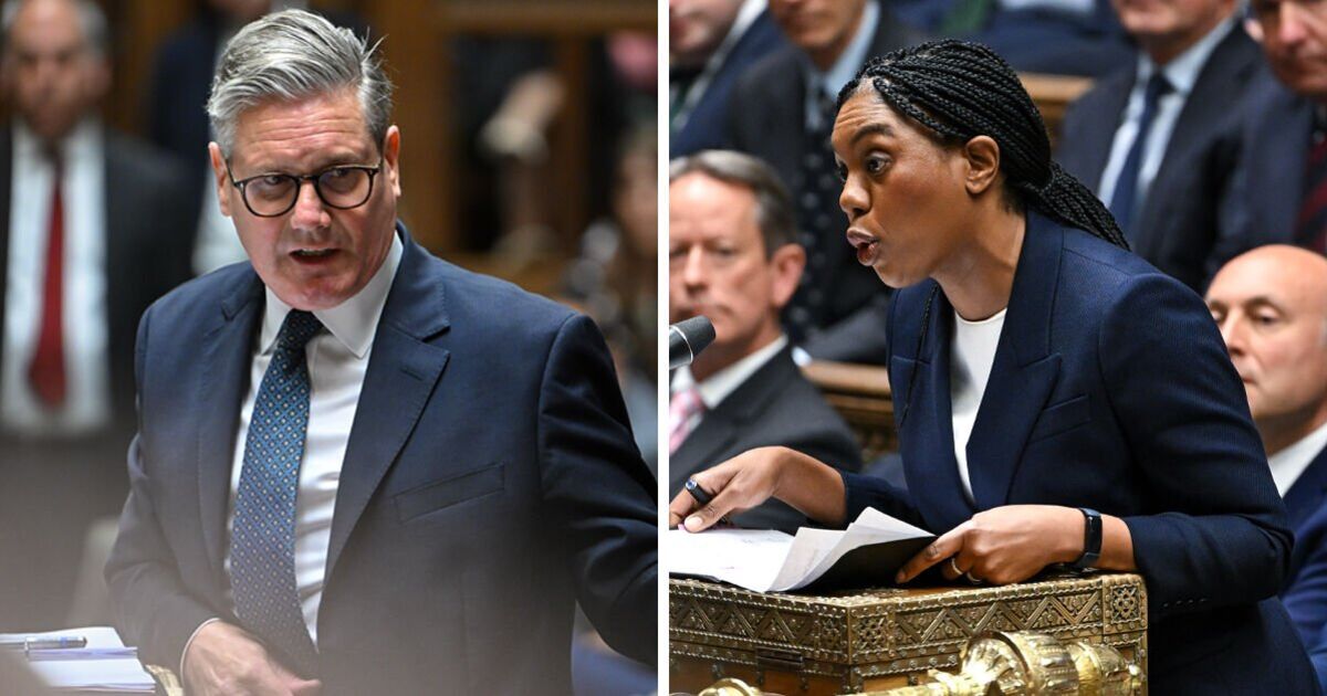 PMQs LIVE: Kemi Badenoch faces Keir Starmer at first Commons clash since elections