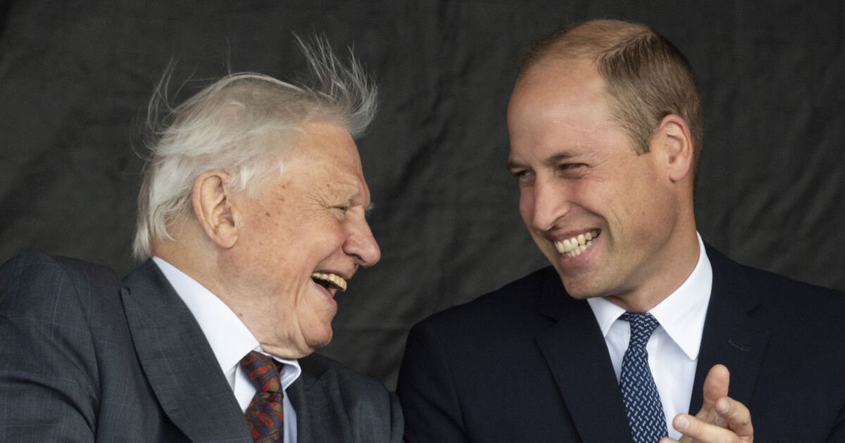 Prince William sends Sir David Attenborough very special message today