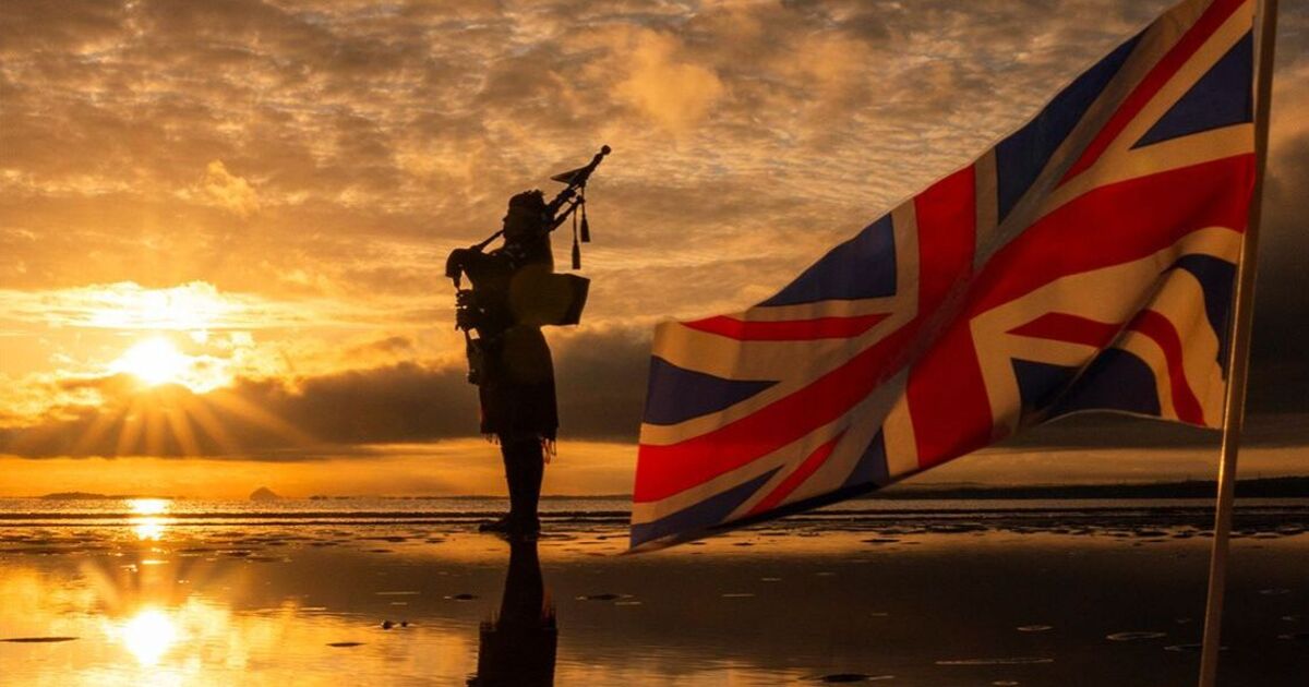 VE Day: Grateful nation pauses for two-minute silence to honour the fallen