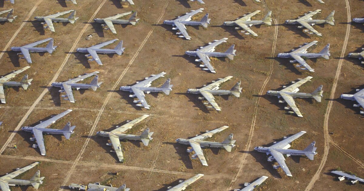 Satellite images show US bombers stationed within striking distance of Iran