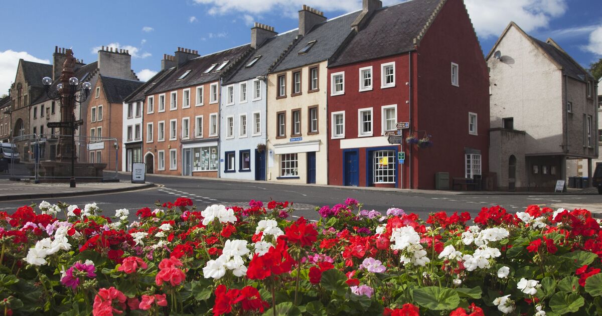 The stunning little town in Scotland that&#039;s almost smack bang on the border with England