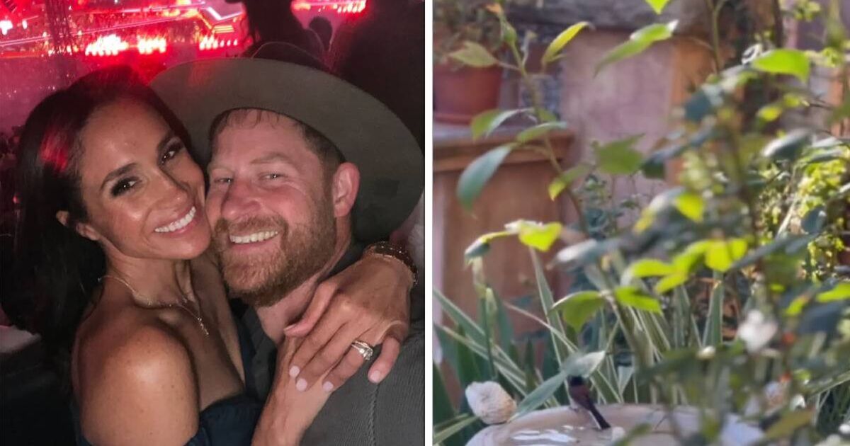 Meghan Markle back home for celebration as she giggles in new video from Montecito garden