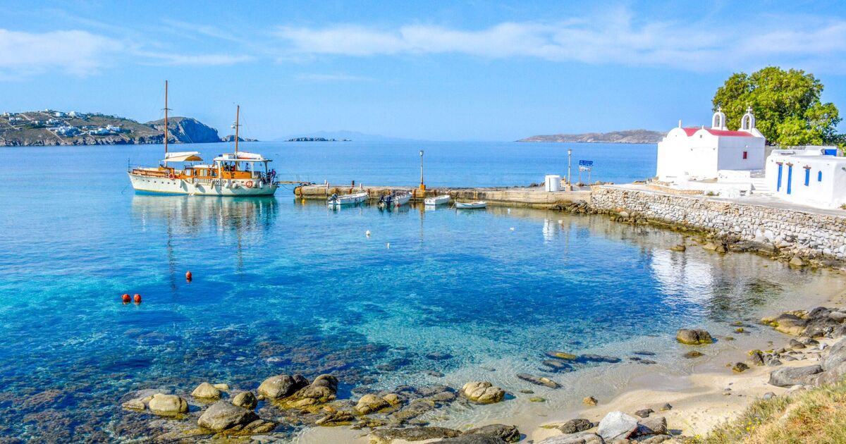 The gorgeous Greek island just 6 miles from Mykonos but without the crowds